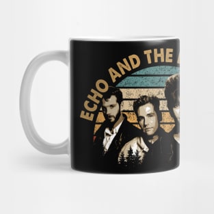 Visualizing Echo The Bunnymen's Artistic Music Journey Mug